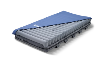 Wellell Domus Bariatric G2 pressure redistribution mattress with quilted cover, low air loss therapy, and bariatric patient support.
