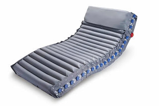 Wellell Optima Prone System PD09502 alternating pressure mattress with battery backup for prone position therapy and pressure injury prevention.
