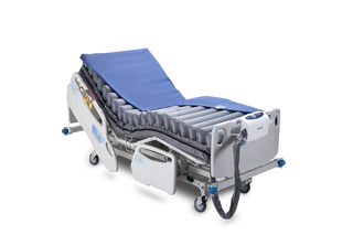 Wellell PA01501 Domus 3 alternating and static pressure redistribution mattress with quilted cover and micro low air loss therapy.
