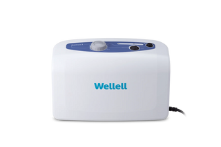 Wellell PA01501 Domus 3 alternating and static pressure redistribution mattress with quilted cover and micro low air loss therapy.
