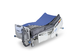 Wellell PD07702 Optima Turn System automated lateral rotation mattress with alternating pressure therapy and stretch cover.
