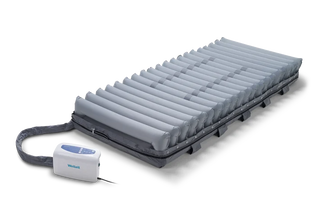 Wellell PD15501 Domus Auto G2 36-inch pressure redistribution mattress with quilted cover and micro low air loss therapy.
