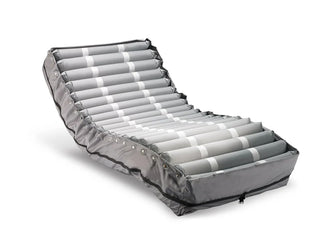 Wellell Serene Air medical low air loss mattress featuring pressure redistribution therapy, quilted cover, and HCPCS E0277 support surface.
