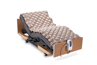 Wellell PP01101 Domus 1 alternating pressure bubble pad system for pressure relief and pressure injury prevention.
