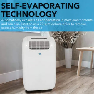 Whynter ARC-101CW 10,000 BTU CoolSize Compact Portable Air Conditioner