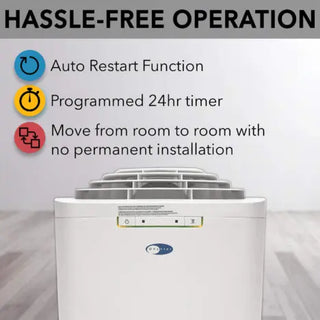 Whynter ARC-110WD 11,000 BTU  Dual Hose Cooling Portable Air Conditioner