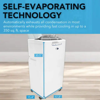 Whynter ARC-110WD 11,000 BTU  Dual Hose Cooling Portable Air Conditioner