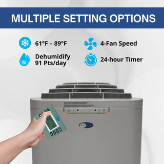 Whynter ARC-131GD 13,000 BTUDual Hose Cooling Portable Air Conditioner