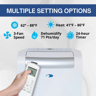 Whynter ARC-148MHP 14,000 BTU Portable Air Conditioner