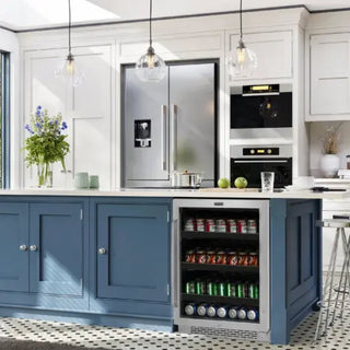 Whynter BBR-148SB 24″ Built-In 182 Can Undercounter Stainless Steel Beverage Refrigerator