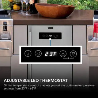 Whynter BEF-286SB 15" Built-in 2.9 cu. ft. Beer Keg Froster Beverage Refrigerator