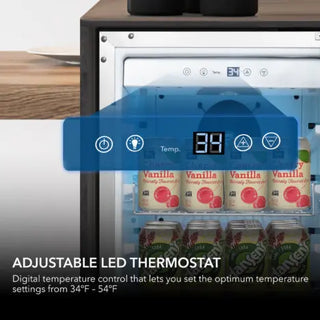 Whynter BOR-326FS 15″ Built-In Energy Star 3.0 cu. ft. Beverage Refrigerator