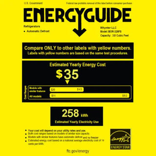 Whynter BOR-326FS 15″ Built-In Energy Star 3.0 cu. ft. Beverage Refrigerator
