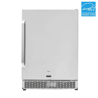 Whynter BOR-53024-SSW/BOR-53024-SSWa 24″ Built-In Energy Star 5.3 cu. ft. Indoor/Outdoor Beverage Refrigerator