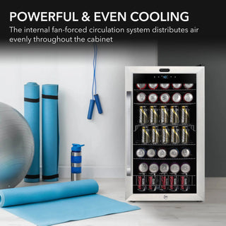 Whynter BR-1211DS 19″ 136 Can Freestanding Beverage Refrigerator