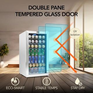 Whynter BR-062WS 17″ 68 Can Freestanding Beverage Refrigerator