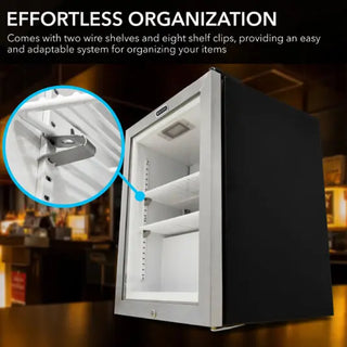 Whynter CDF-177SB Countertop Reach-In 1.8 cu ft Display Glass Door Freezer