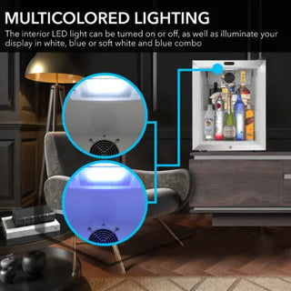 Whynter CDF-177SB Countertop Reach-In 1.8 cu ft Display Glass Door Freezer