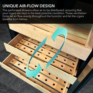 Whynter CHC-421HC 650-Count 4.2 cu.ft. Electric Cigar Cabinet Cooler and Humidor