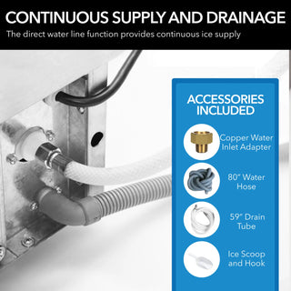 Whynter FIM-450HS Freestanding Ice Maker