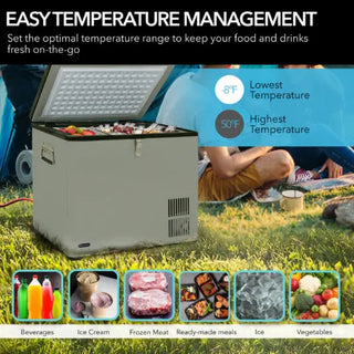 Whynter FM-85G 85 Quart Portable Fridge / Freezer