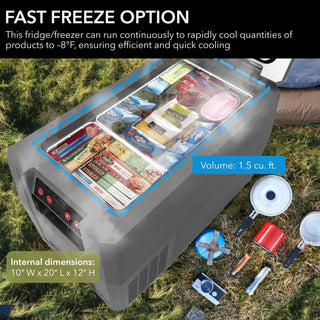 Whynter FMC-350XP 34 Quart (xx L) Portable Freezer Refrigerator