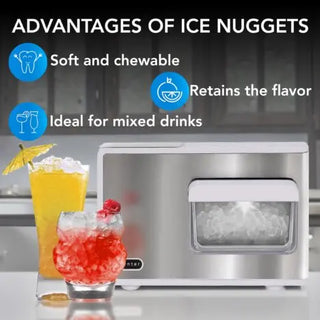 Whynter IBX-388BG SonicSnö Countertop Nugget Ice Maker