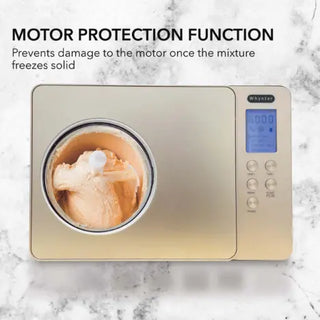 Whynter ICM-220CGY 2 Quart Capacity Automatic Compressor Ice Cream Maker and Yogurt Function