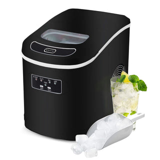 Whynter IMC-270XX Compact Portable Ice Maker 27 lb capacity – Metallic Red/Black/Silver