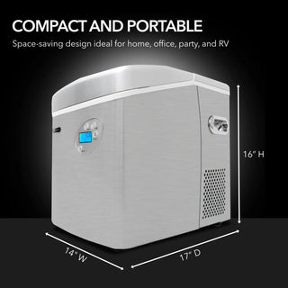 Whynter IMC-491DC Portable Ice Maker with 49lb Capacity