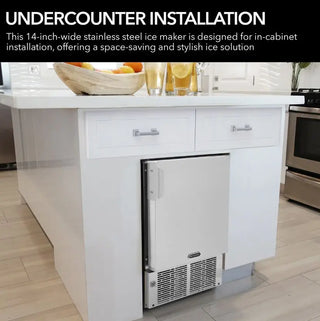 Whynter MIM-14231SS 14'' Undercounter AutomaticMarine Ice Maker