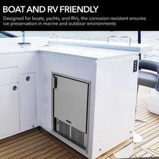 Whynter MIM-14231SS 14'' Undercounter AutomaticMarine Ice Maker