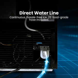 Whynter UIM-155 15" Built-In Ice Maker in Stainless Steel