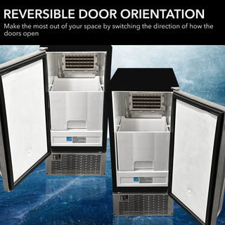 Whynter UIM-502SS 15″ Built-In Ice Maker