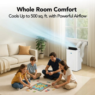 Whynter ARC-1280WX Smart Portable Air Conditioner, 13,000 BTU (10,000 BTU SACC)