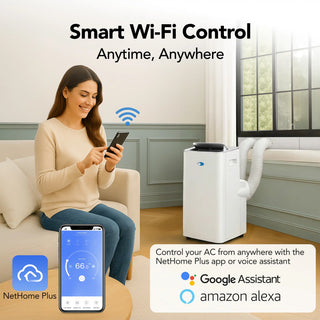 Whynter ARC-1280WX Smart Portable Air Conditioner, 13,000 BTU (10,000 BTU SACC)