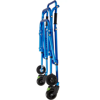 Circle Specialty KLIP Lightweight Gait Trainer wheel assembly and brake system detail