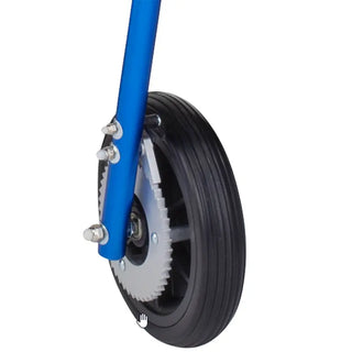 Circle Specialty KLIP Lightweight Gait Trainer adjustable height mechanism closeup white background
