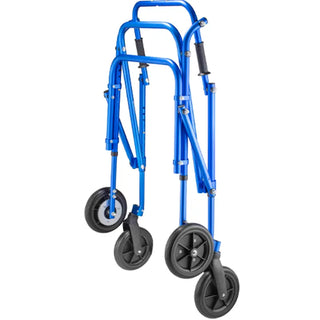 Circle Specialty KLIP Lightweight Gait Trainer 8 inch wheels with brakes detail white background