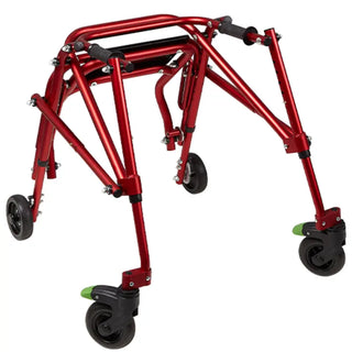 Circle Specialty KLIP Lightweight Gait Trainer with Seat wheel and frame detail view