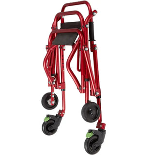 Circle Specialty KLIP Lightweight Gait Trainer with Seat folding mechanism detail