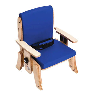 Circle Specialty Pango School Chair in purple front view on white background
