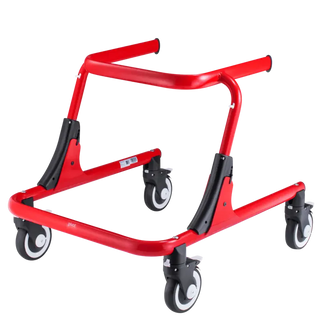 Circle Specialty Pivot Gait Trainer side view showing support structure on white background