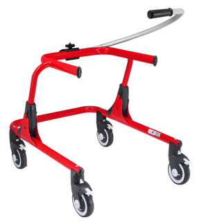 Circle Specialty Pivot Gait Trainer close-up of adjustment mechanism on white background