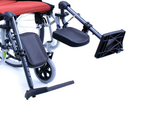 Karman Elevating Legrest with Padded Calf Pad for S-115 20"