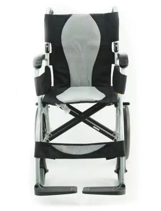 Karman Ergo Lite 18″ Ultra Lightweight Transport Wheelchair – Companion Brakes-2
