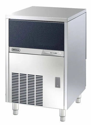 Eurodib CB316A HC AWS compact undercounter ice cube maker with 80 lb daily production on a white background