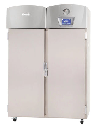Migali Scientific EVOX-2F-BB 55" Upright Blood Bank/Medical Freezer w/ (2) Solid Doors, 44.9 Cu. Ft.