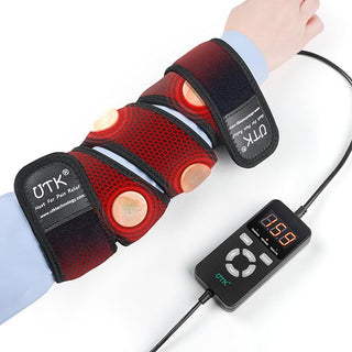 iReliev H21Y4 Far Infrared Heating Pad Wrap with Jade