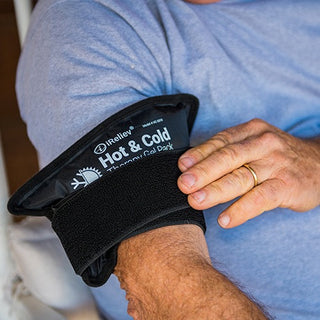 iReliev HC-1114 Premium Reusable Hot and Cold Therapy Gel Pack with Securement Straps